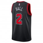 Chicago Bulls Trikot Lonzo Ball 2 Jordan 2022-23 Statement Edition Schwarz Swingman - Herren